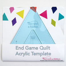 End Game 8.5in Triangle Template Set