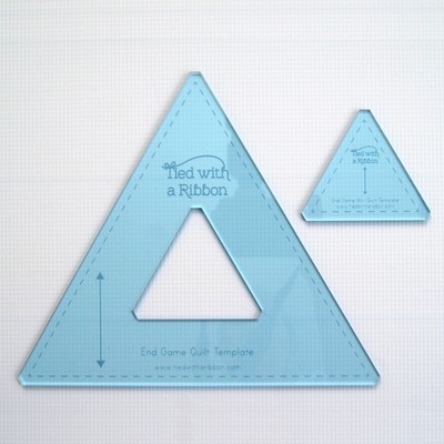 End Game 8.5in Triangle Template Set