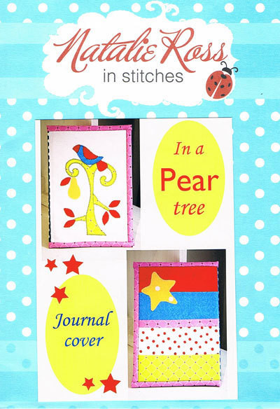 44517lg In a pear tree Journal Cover Pattern $6.60
