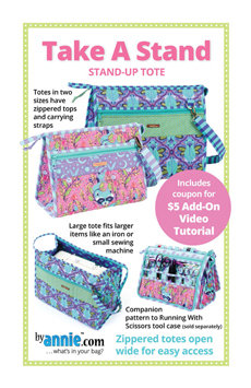 Take a Stand Tote Pattern $27.50