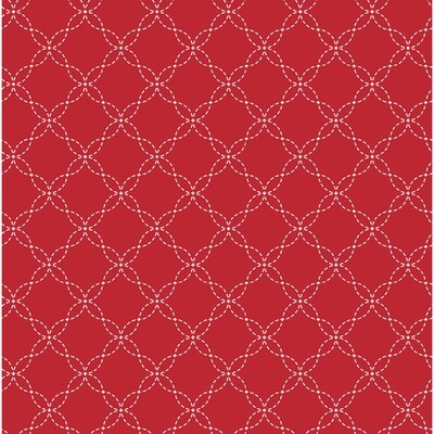 Kimberbell Basics Lattice Red $28 per mt