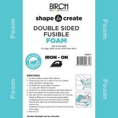 Shape to Create Double sided Fusible Foam $24 per mt