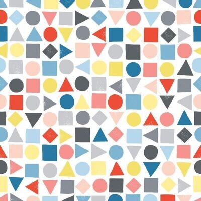 14794 Can Animals count Textured Shapes Multi $28 per mt