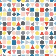 14794 Can Animals count Textured Shapes Multi $28 per mt