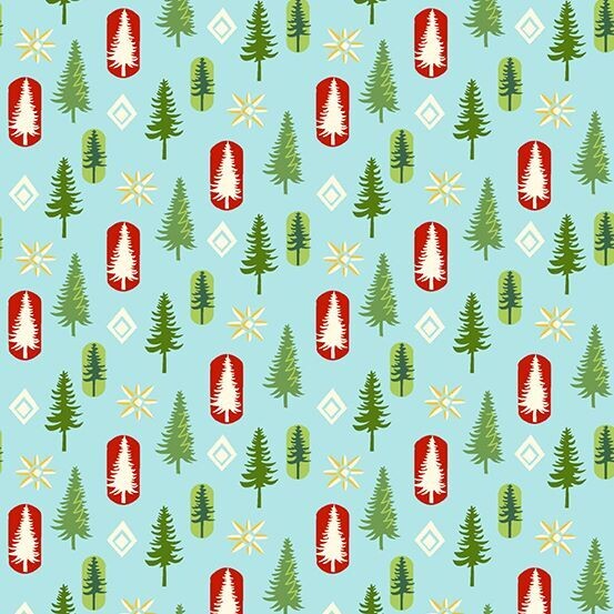 17915 O Christmas Tree Trees Peppermint $31 per mt