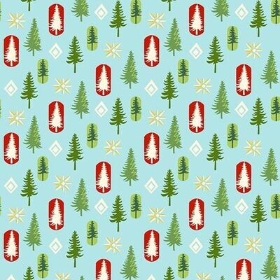 17915 O Christmas Tree Trees Peppermint $31 per mt
