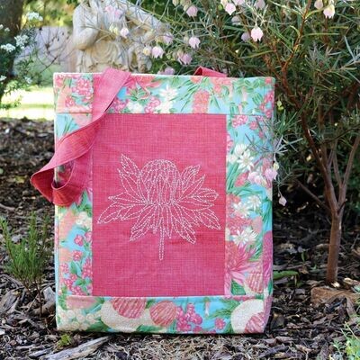 45009 Sashiko Tote Bag Pattern $14