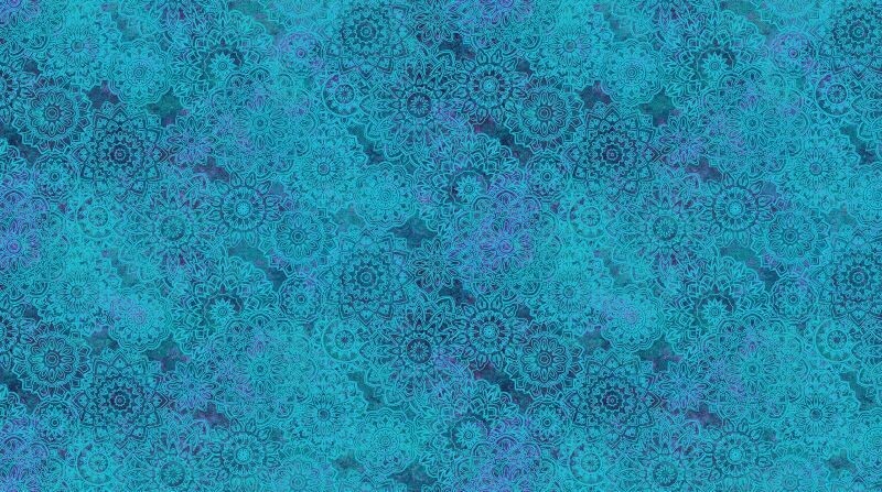 18609 Marrakech Tonal Mandalas Navy $32 per mt