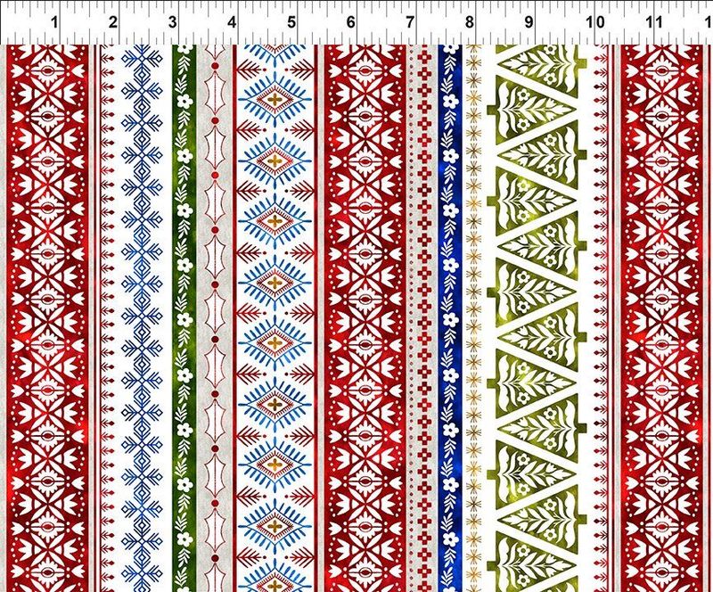 18648 NYSno Stripe Multi $30 per mt