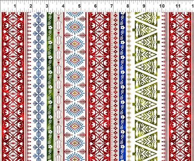 18648 NYSno Stripe Multi $30 per mt