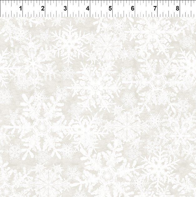 18656 NYSno Snowflakes White $30 per mt