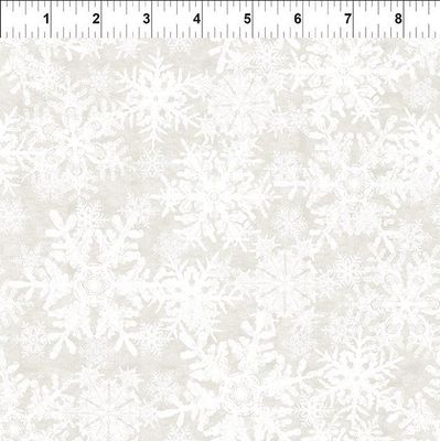 18656 NYSno Snowflakes White $30 per mt