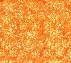 Banyan Flutter Floral Bouquet Pumpkin $20 per mt