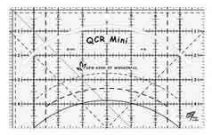 Mini QCR Ruler by Sew Kind of Wonderful