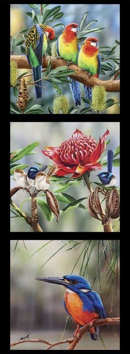 Wildlife Art Panel DV 3173 $14