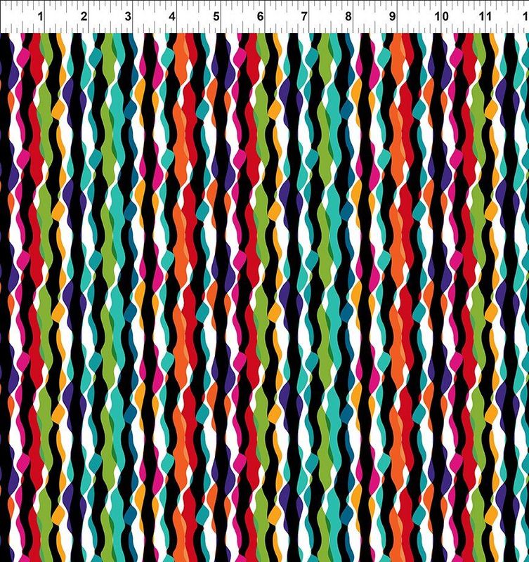 Flock Together Wavy Stripe $32 per mt