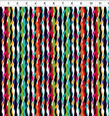 Flock Together Wavy Stripe $32 per mt