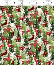 Winter Solstice II  Reindeer Metallic $32 per mt