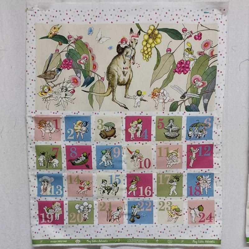 May Gibbs Advent Calendar panel