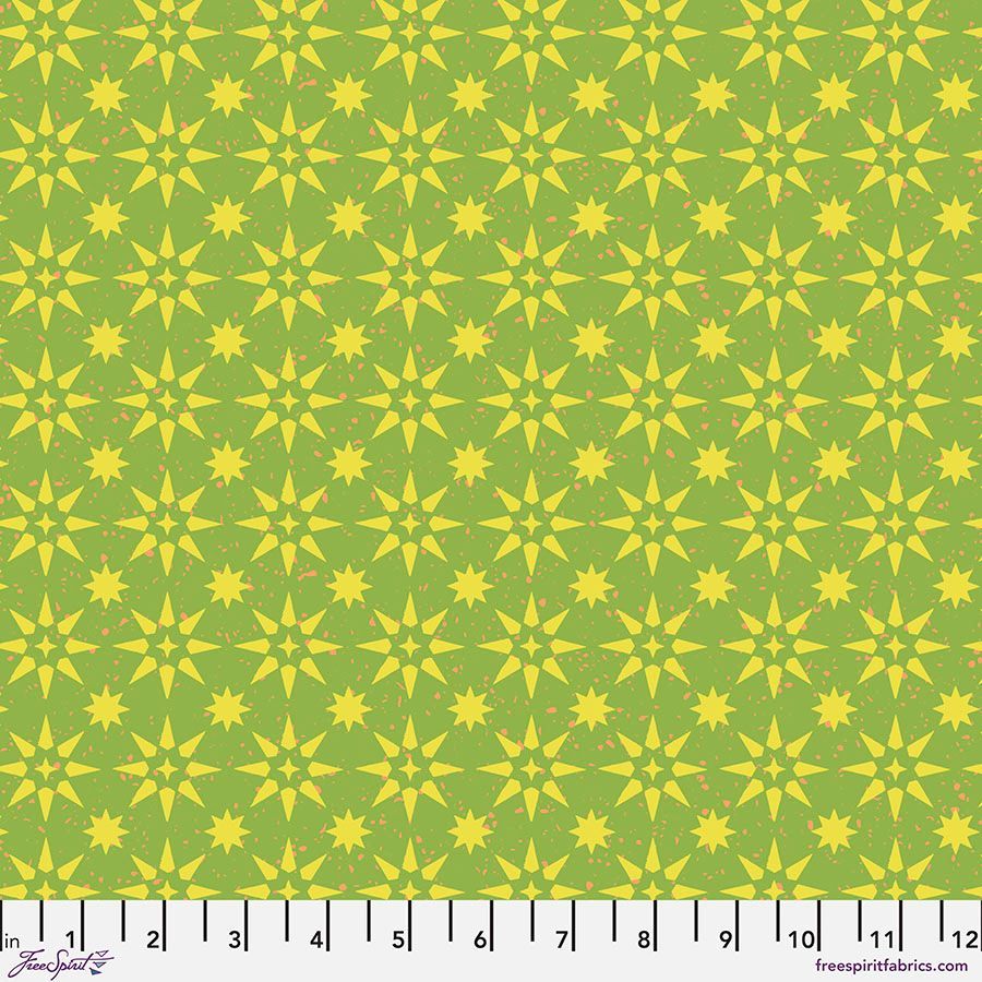 Boho Cloth Starbursts Cool $32 per mt