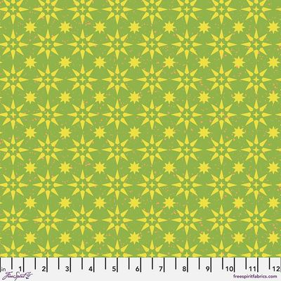 Boho Cloth Starbursts Cool $32 per mt
