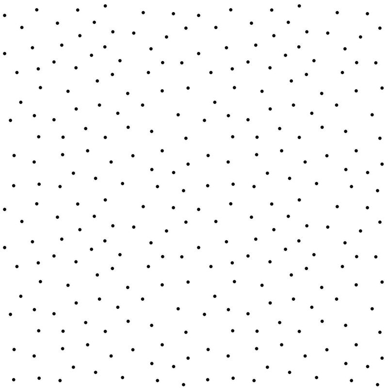 Kimberbell Basics Pin Dot Black White $30 per mt