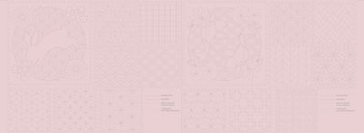 Sashiko Panel Rabbit Tombola $22 each