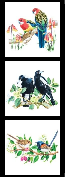 Wildlife Art Panel DV3188  $14 each