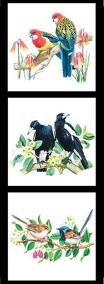 Wildlife Art Panel DV3188  $14 each