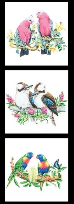 Wildlife Art Panel DV3188  $14 each