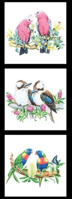Wildlife Art Panel DV3188  $14 each