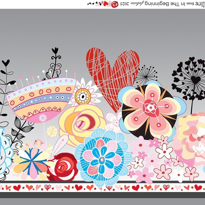 Alice Border Grey $32 per mt