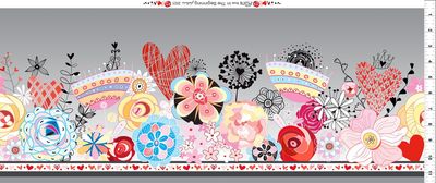 Alice Border Grey $32 per mt