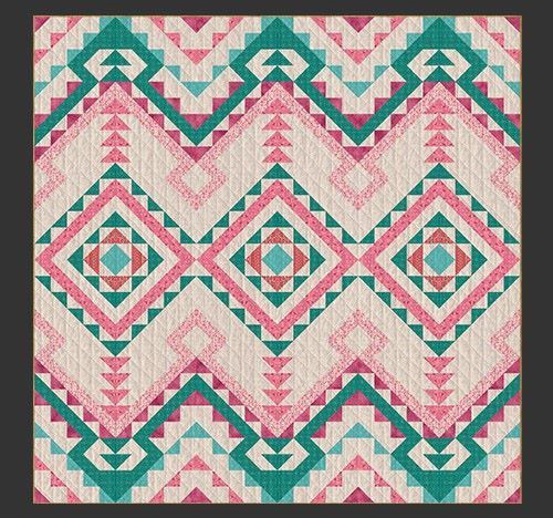 Paisley Mirage Quilt pattern free download