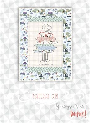 Material Girl Mini Quilt Pattern $20