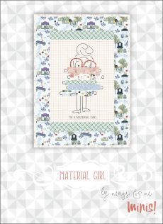 Material Girl Mini Quilt Pattern $20