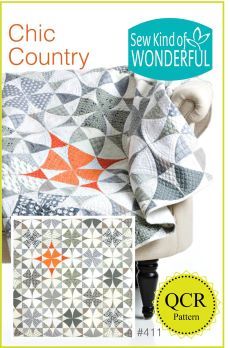 Chic Country Quilt Pattern $18