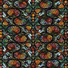 Dear Clara Dragonflies multi $32 per mt