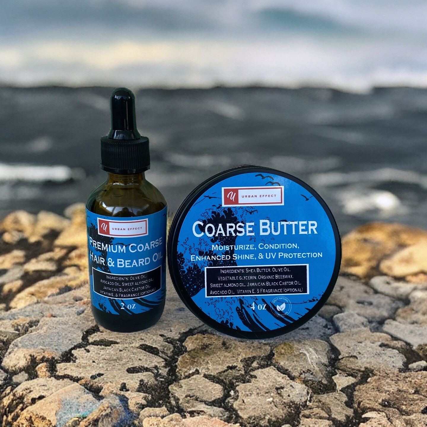 Coarse Butter & Hair Oil Bundle