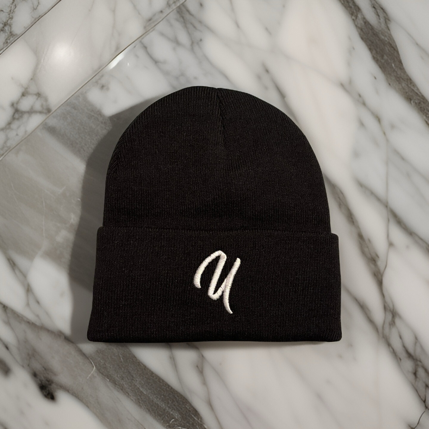Black Satin Lined Beanie