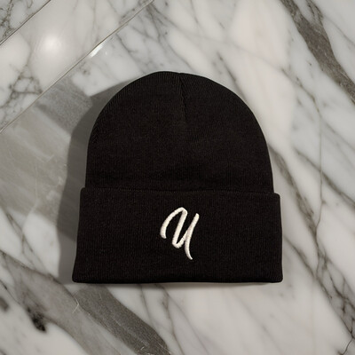 Black Satin Lined Beanie Black Satin Lined Beanie