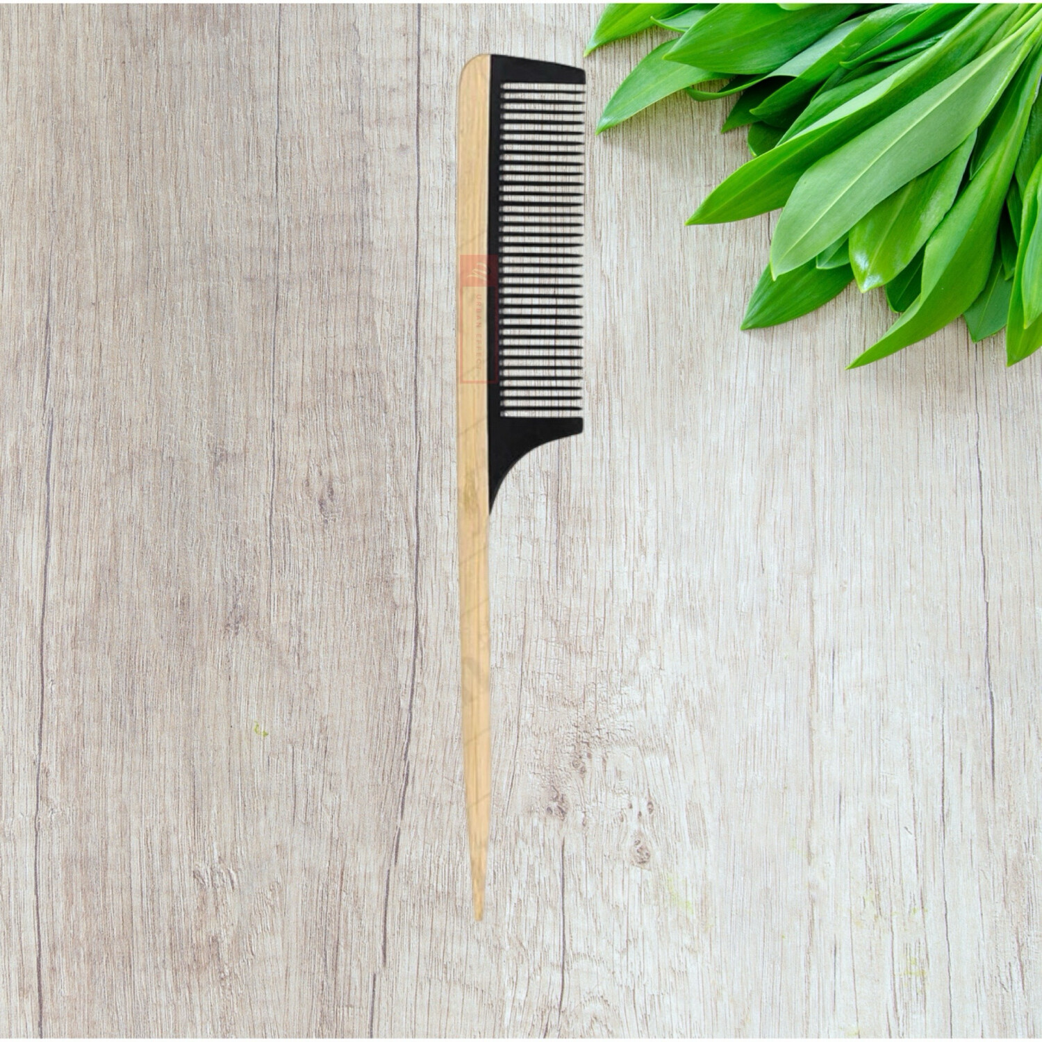 Rat Tail Comb - Bamboo & Bakelite