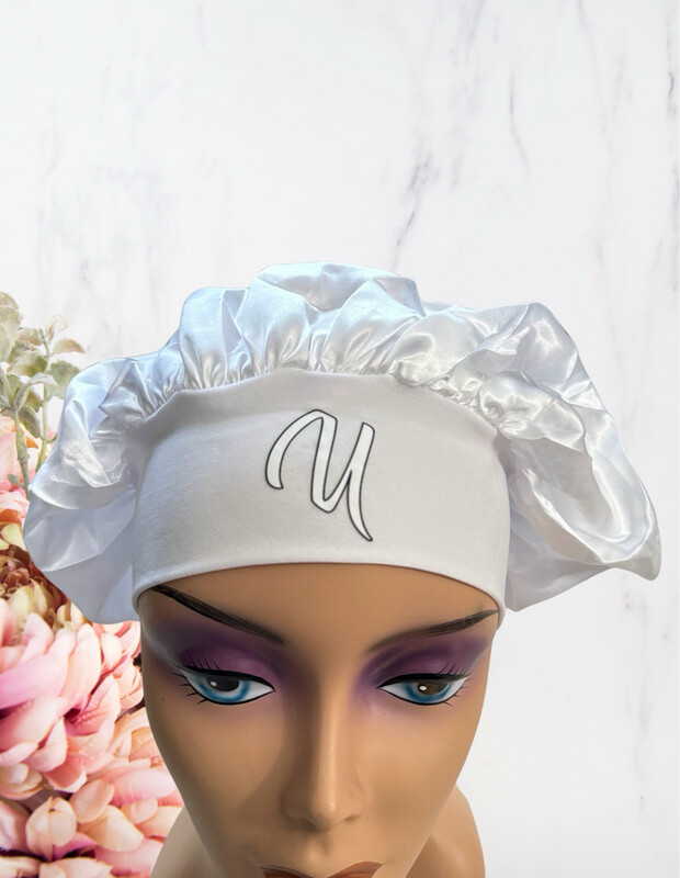 Pearl White Silky Bonnet