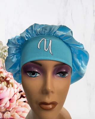 Sky Blue Silky Bonnet
