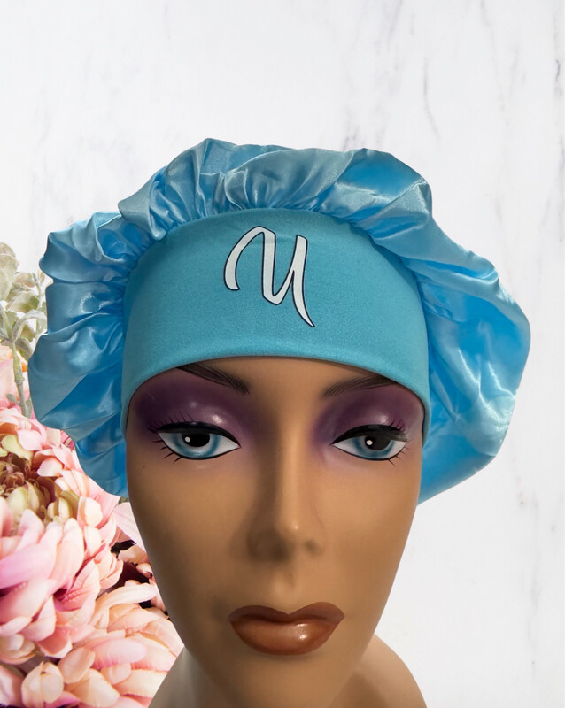 Sky Blue Silky Bonnet