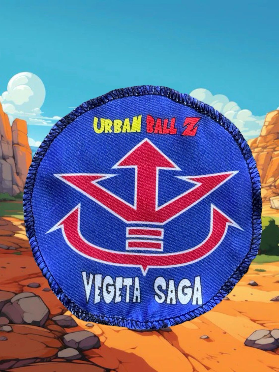 Saiyan Royalty Crown Patch