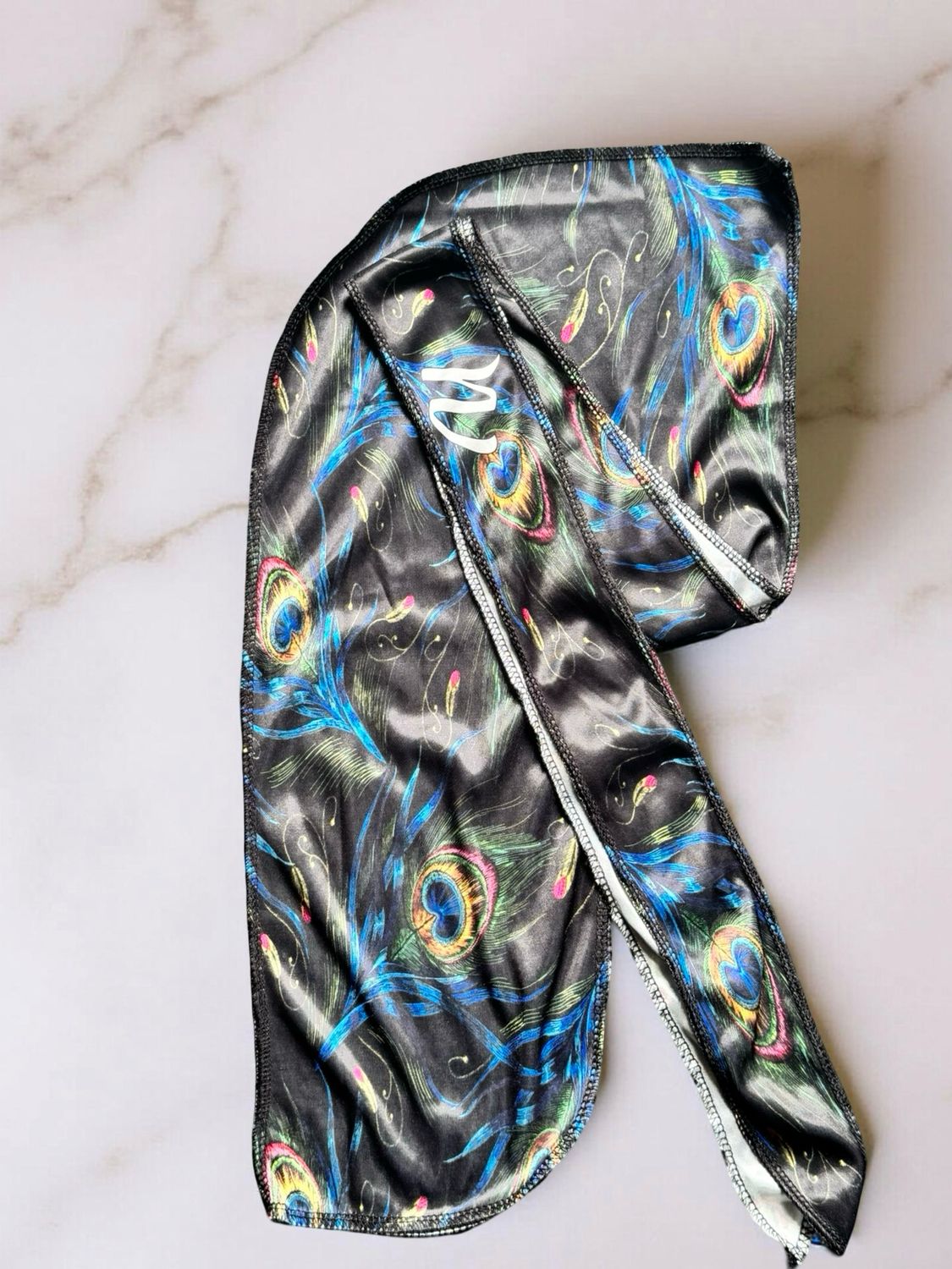 Regal Feather - Peacock Custom Durag