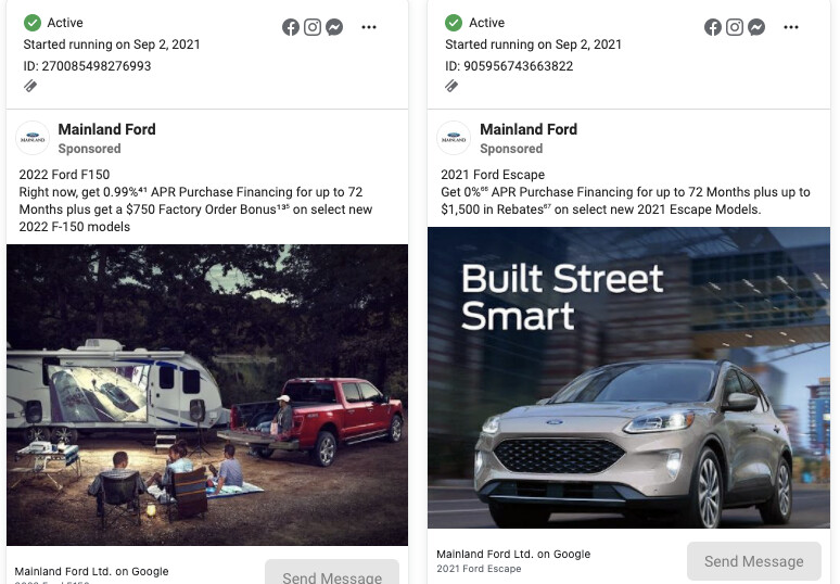 FACEBOOK AD CAMPAIGN