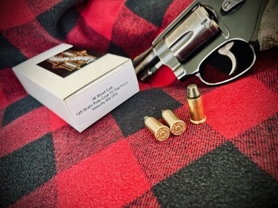 .38 Short Colt. 125 Grn Poly Coat TC Flat Point (50 RND)