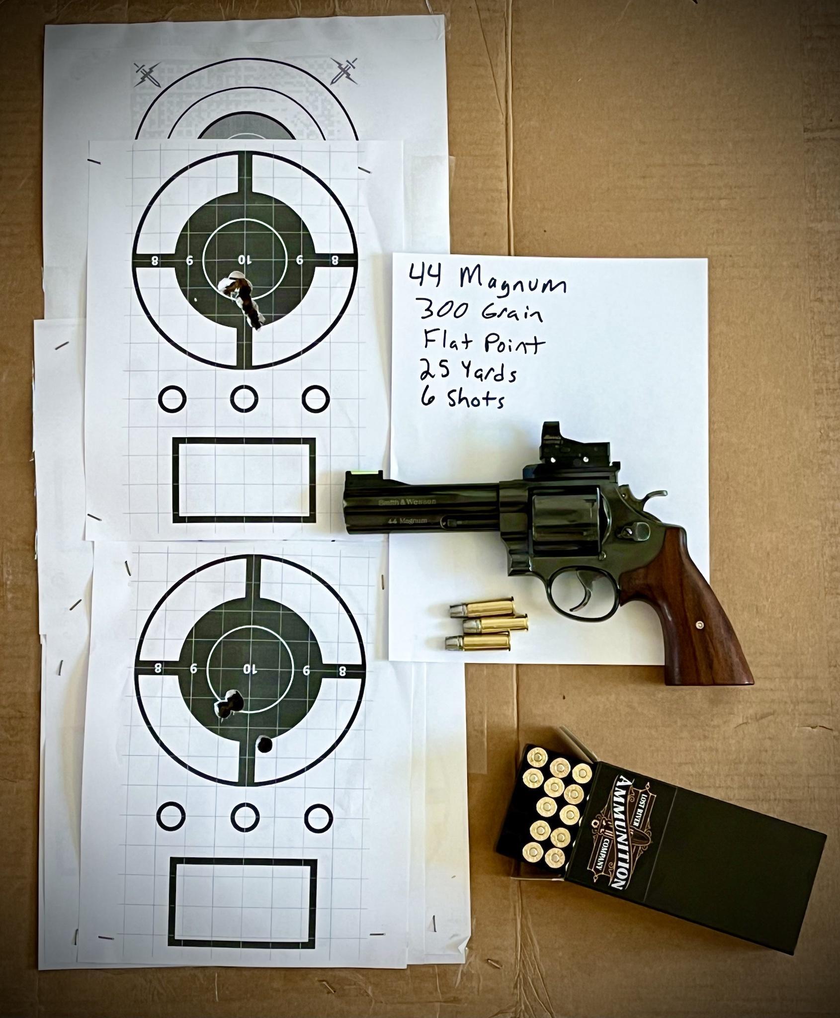 .44 Magnum 300 Grain Heavy Hammer Hardcast Wide nose. (50 RND)